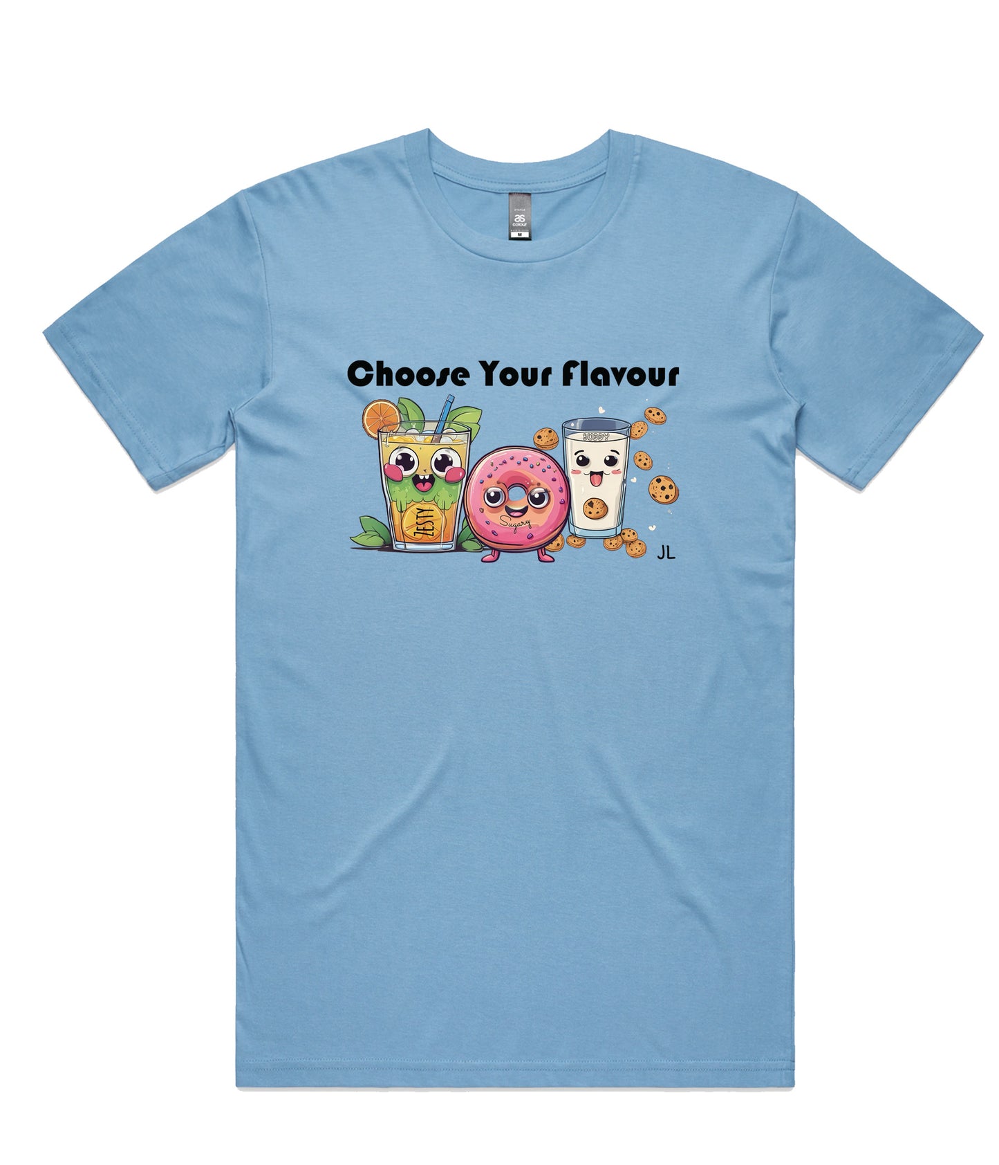 Choose Your Flavour Tee - BLUE