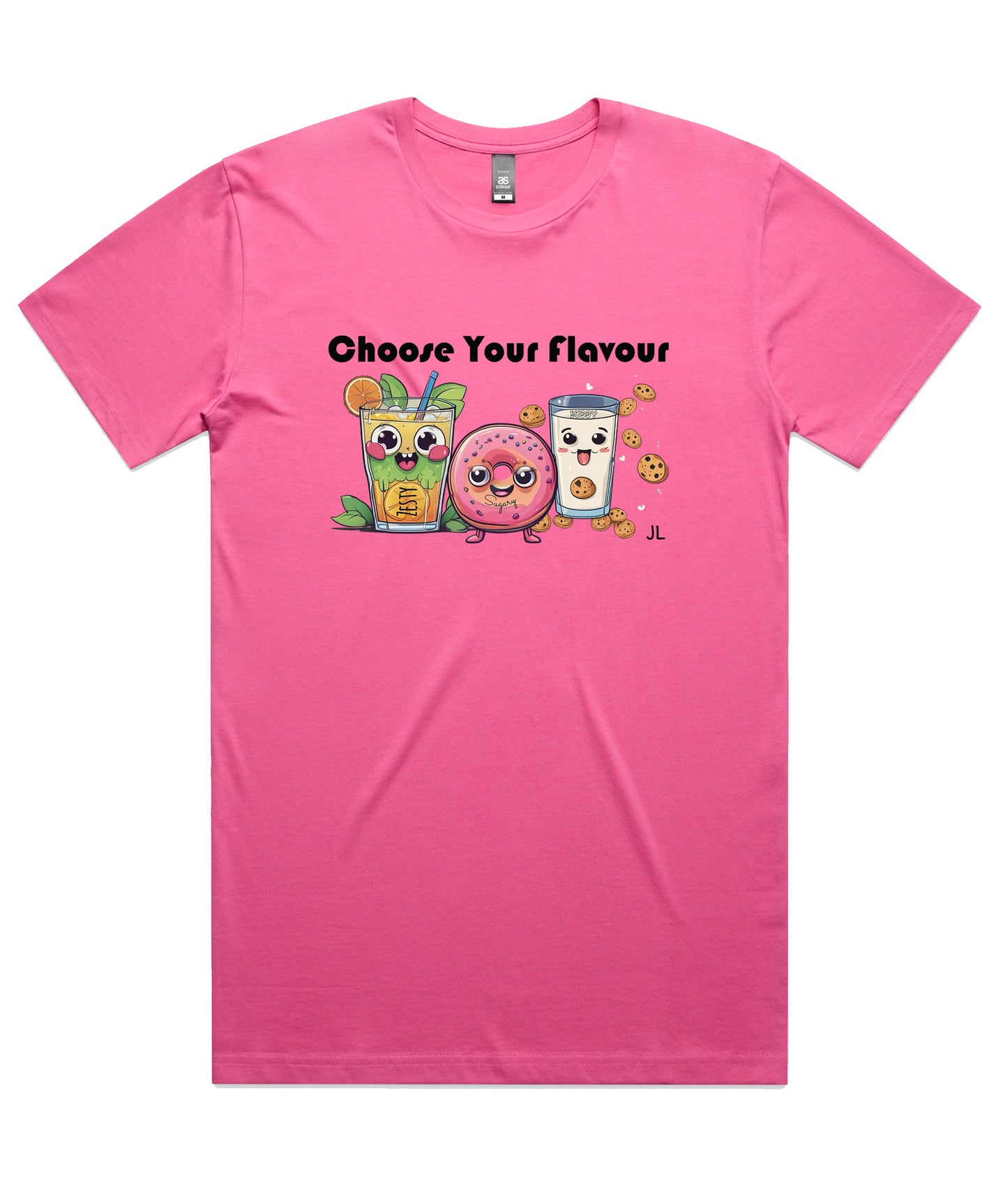Choose Your Flavour Tee - PINK