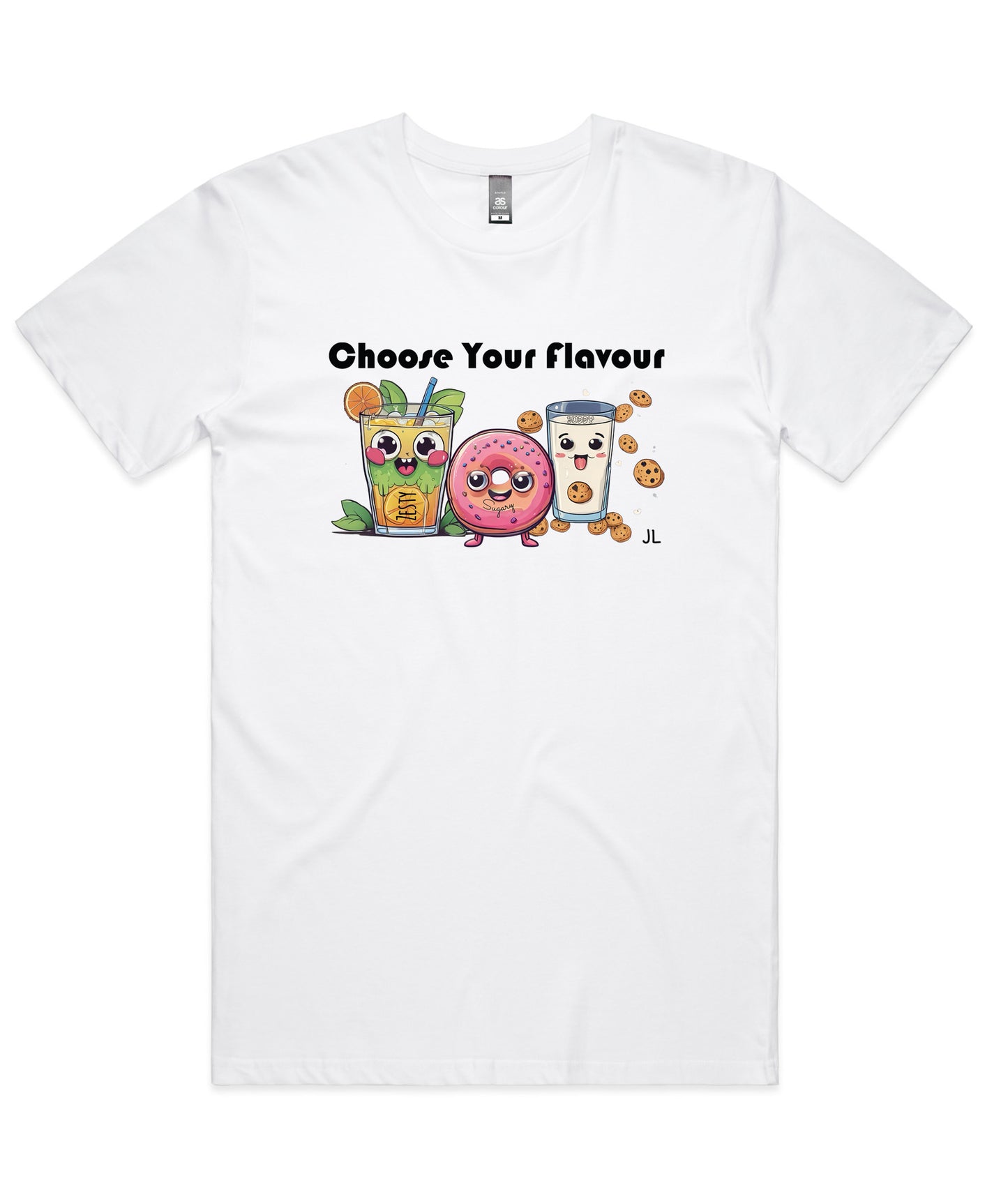 Choose Your Flavour Tee - WHITE