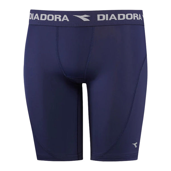 Diadora Junior Compression Shorts - Navy Blue