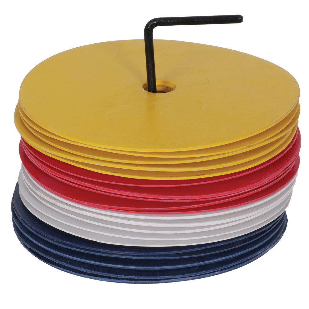 CIGNO FLAT CONE MARKERS - SET OF 24