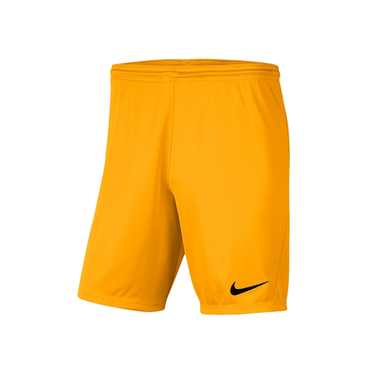 NIKE PARK SHORTS - GOLD