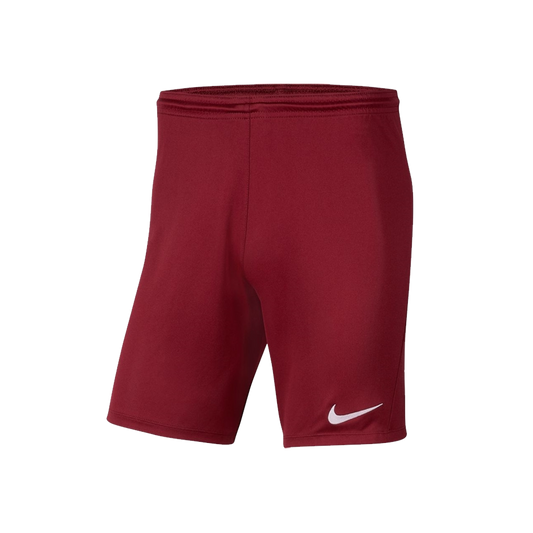 NIKE PARK SHORTS - MAROON